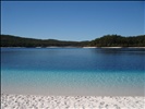 Lake McKenzie on Fraser Island